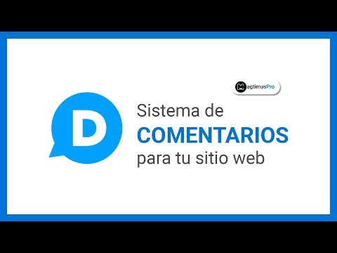 Agrega comentarios interactivos a tu web con Disqus