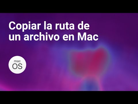 Encuentra la ruta de un archivo en Mac