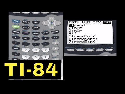 Cómo calcular el factorial en una calculadora TI-84