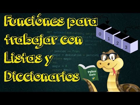 Funciones de diccionarios en Python