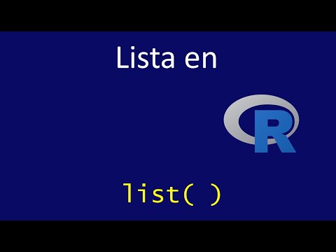 Añadir elementos a una lista en R