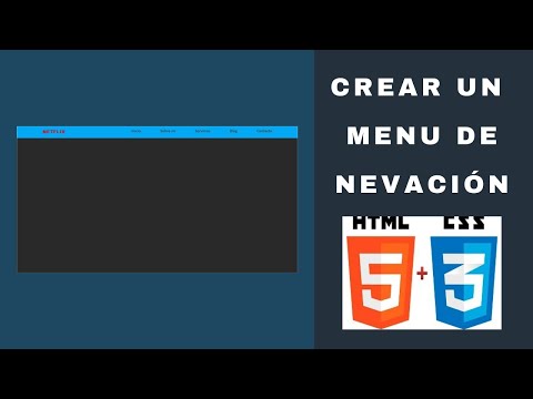 Cómo diseñar una barra de navegación en HTML