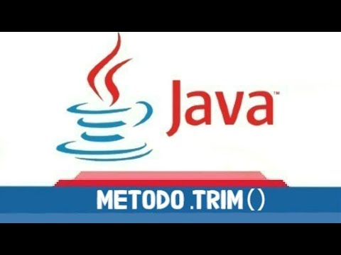 Funcionamiento de la función trim en Java