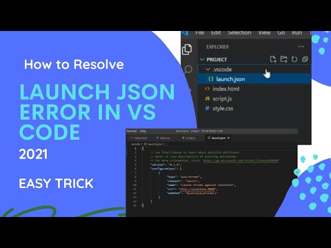 Solución al error unexpected end of json input in vs code