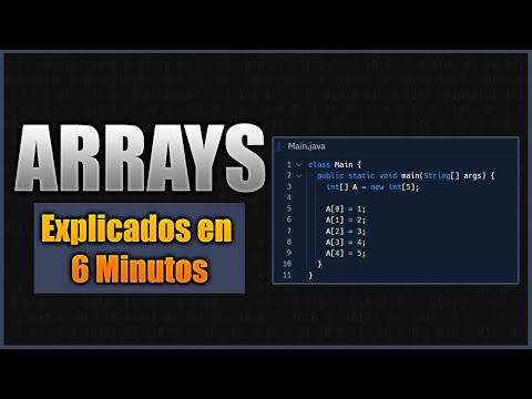 El concepto de array en informática