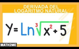Cálculo de la derivada de logaritmos naturales y decimales