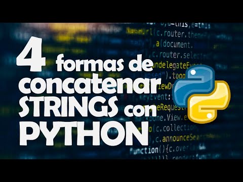 Concatenación de cadenas y enteros en Python
