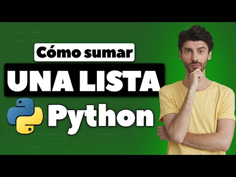 Sumar valores en una lista en Python: Guía completa