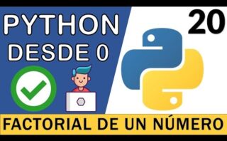Cómo realizar factoriales en Python