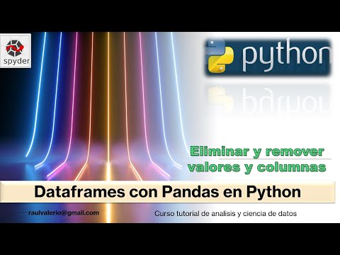 Eliminar columnas de un DataFrame en Pandas