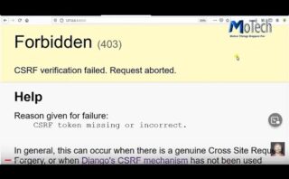 Solución al error csrf verification failed. request aborted