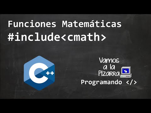 Incluir biblioteca matemática en C++