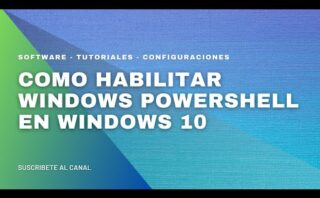 ¿Por qué Windows PowerShell sigue apareciendo?