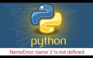 Error en Python: nombre global no definido