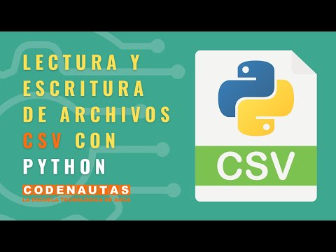 Cómo escribir archivos CSV en Python