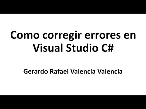 Solución de problemas en Visual Studio: técnicas de depuración