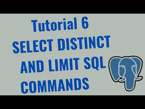 Consultas SQL en PostgreSQL: DISTINCT y ORDER BY