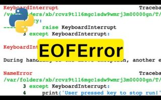 Error de sintaxis en Python: EOF inesperado al analizar.
