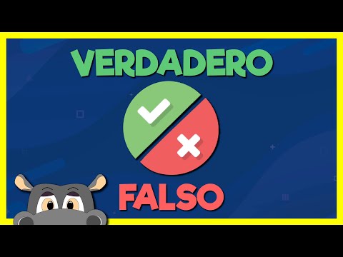 Instrucciones para preguntas verdadero o falso