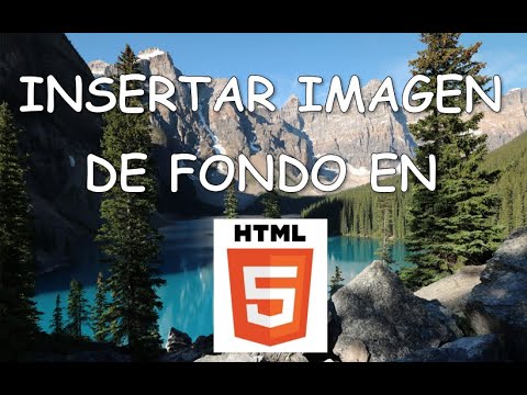 Cómo añadir una imagen de fondo en HTML