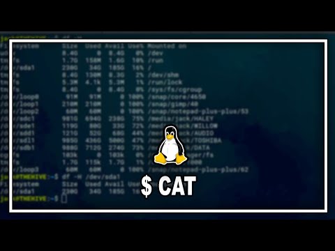 ¿Cómo funciona el comando cat en Linux?