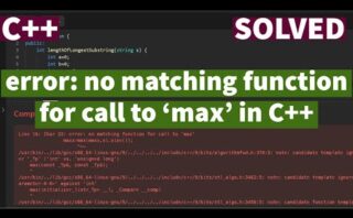 Solución al error no matching function for call to getline