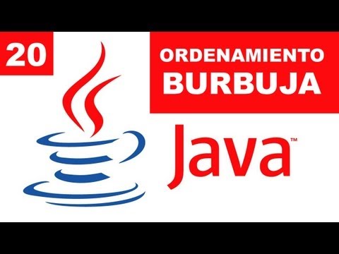 Ordenar elementos con Bubble Sort en Java