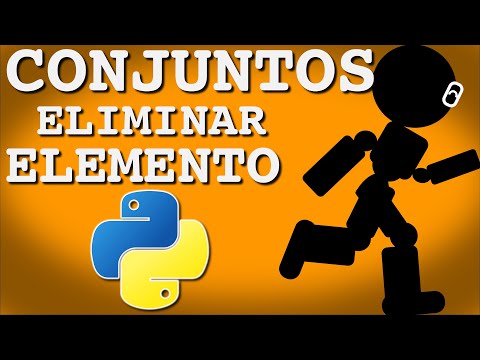 Eliminar un elemento de un conjunto en Python