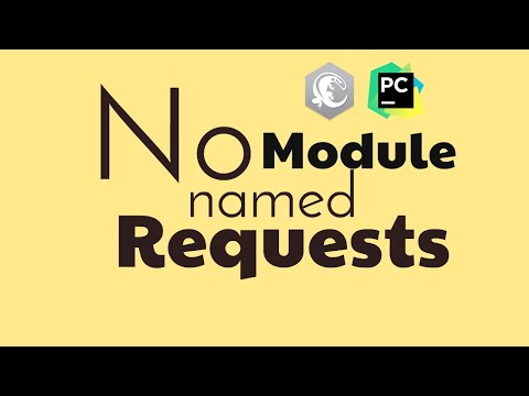 Solución al error no module named requests python