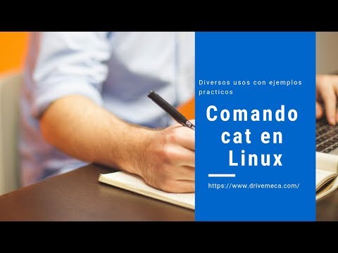 ¿Qué hace el comando cat en Linux?