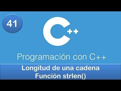 Longitud de cadenas en programación C