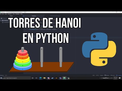 Programa Python para la Torre de Hanoi
