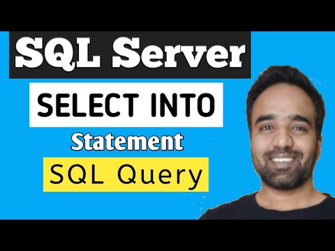 Diferencias entre INSERT INTO y SELECT INTO en SQL