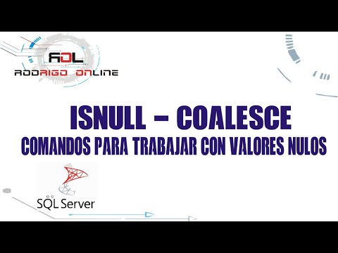 Trabajando con valores no nulos en SQL Server