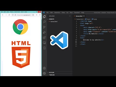 Plantilla HTML básica en Visual Studio Code