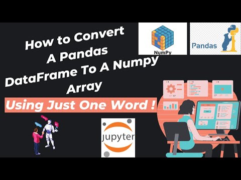 Cómo convertir un array de NumPy en un dataframe de Pandas
