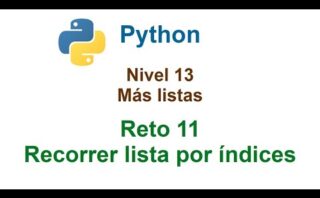 Cómo iterar sobre índice y valor en una lista en Python