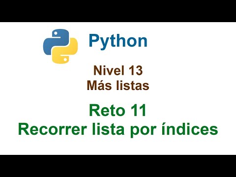 Cómo iterar sobre índice y valor en una lista en Python