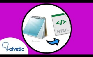 Cómo guardar un documento HTML en el Bloc de Notas