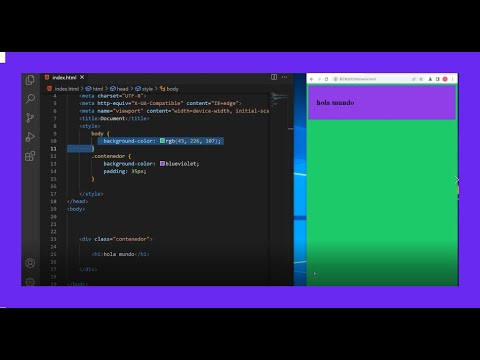 Cómo cambiar el color de fondo del texto en HTML sin CSS