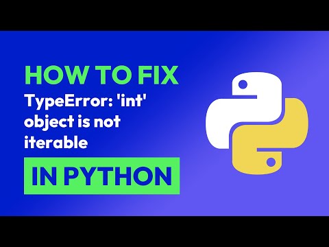 Cómo solucionar el error TypeError en Python: 'int' object is not iterable