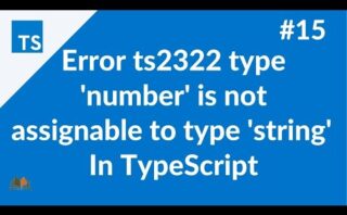 Solución al error de tipos operator \'+\' cannot be applied to types \'number\' and \'number\'
