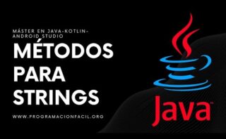 Métodos de la clase String en Java