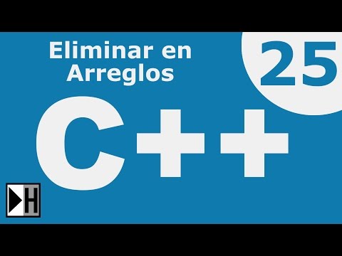 Eliminar un elemento de un array en C++