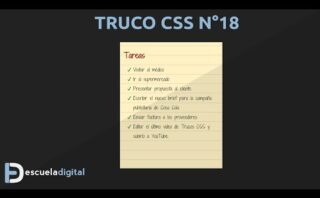 Hoja de trucos para HTML y CSS