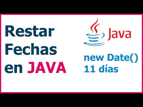 Restar días a una fecha en Java.