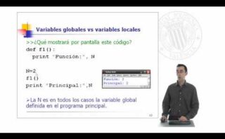 Diferencias entre variables globales y locales