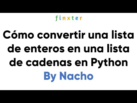 Convertir una lista de Python a un entero