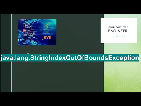 Manejo de la excepción string index out of bounds