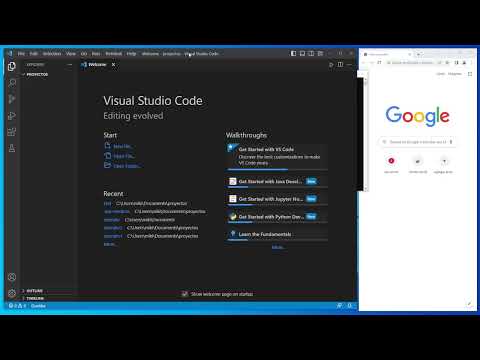 Creación de un nuevo proyecto en Visual Studio Code